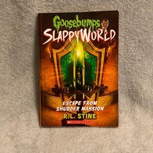 Goosebumps Book - SlappyWorld - Escape From Shudder Mansion - By R. L. S…